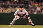 PITTSBURGH, PA - JUNE 10:  Justin Turner #2 of the New York Mets prepares for the pitch against the Pittsburgh Pirates during the game on June 10, 2011 at PNC Park in Pittsburgh, Pennsylvania.  The Mets defeated the Pirates 8-1.  (Photo by Justin K. Aller/Getty Images)