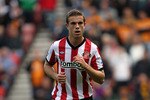 SUNDERLAND, ENGLAND - MAY 14:  Jordan Henderson of Sunderland during the Barclays Premier League match between Sunderland and Wolverhampton Wanderers at The Stadium of Light on May 14, 2011 in Sunderland, England. (Photo by Ian MacNicol/Getty Images)