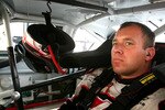 LONG POND, PA - JUNE 10:  Ryan Newman, driver of the #39 Haas Automation Chevrolet, sits in his car in the garage during practice for the NASCAR Sprint Cup Series 5-Hour Energy 500 at Pocono Raceway on June 10, 2011 in Long Pond, Pennsylvania.  (Photo by Jerry Markland/Getty Images for NASCAR)