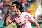 PALERMO, ITALY - FEBRUARY 13:  Javier Pastore of Palermo celebrates after scoring the opening goal during the Serie A match between US Citta di Palermo and ACF Fiorentina at Stadio Renzo Barbera on February 13, 2011 in Palermo, Italy.  (Photo by Tullio M. Puglia/Getty Images)