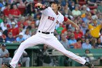 BOSTON, MA  - JUNE 20:  Andrew Miller #30 of the Boston Red Sox throws against the San Diego Padres at Fenway Park on June 20, 2011 in Boston, Massachusetts.  (Photo by Jim Rogash/Getty Images)
