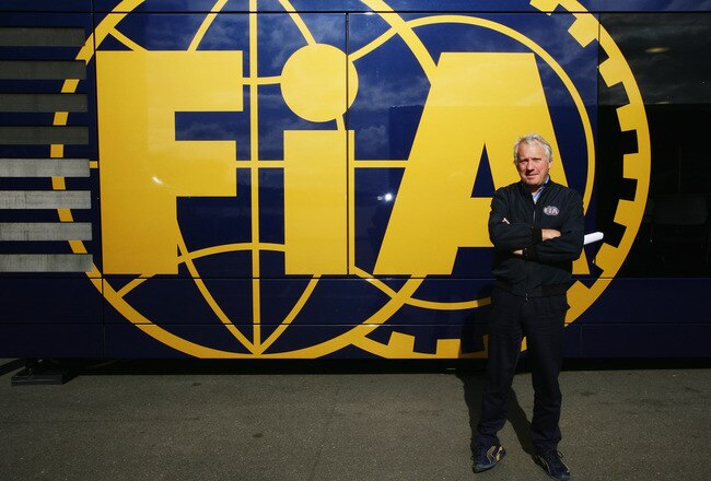 NORTHAMPTON, UNITED KINGDOM - JULY 06:  F.I.A. race Director Charlie Whiting poses for a photograph in the paddock during practice for the British Formula One Grand Prix at Silverstone on July 6, 2007 in Northampton, England.  (Photo by Mark Thompson/Getty Images)