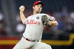 PHOENIX, AZ - APRIL 26:  Starting pitcher Roy Oswalt #44 of the Philadelphia Phillies pitches against the Arizona Diamondbacks during the Major League Baseball game at Chase Field on April 26, 2011 in Phoenix, Arizona. The Diamondbacks defeated the Phillies 7-5.  (Photo by Christian Petersen/Getty Images)