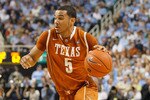 GREENSBORO, NC - DECEMBER 18:  Cory Joseph #5 of the Texas Longhorns against the North Carolina Tar Heels at Greensboro Coliseum on December 18, 2010 in Greensboro, North Carolina.  (Photo by Kevin C. Cox/Getty Images)