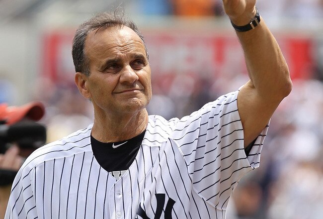 NEW YORK, NY - JUNE 26: Joe Torre former manager of the New York Yankees is introduced during The New York Yankees 65th Old Timers Day on June 26, 2011 at Yankee Stadium in the Bronx borough of New York City.  (Photo by Al Bello/Getty Images)