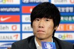 SEOUL, SOUTH KOREA - JANUARY 31:  South Korean footballer, Park Ji-Sung attends during a press conference at Korea Football Association (KFA) on January 31, 2011 in Seoul, South Korea. Park retired following South Korea's 3-2 win over Uzbekistan in the Asian Cup and will focus on his Premier league career with Manchester United.  (Photo by Chung Sung-Jun/Getty Images)