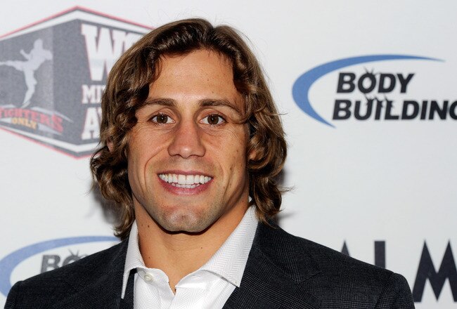 LAS VEGAS, NV - DECEMBER 01:  Mixed martial artist Urijah Faber arrives at the third annual Fighters Only World Mixed Martial Arts Awards 2010 at the Palms Casino Resort December 1, 2010 in Las Vegas, Nevada.  (Photo by Ethan Miller/Getty Images)