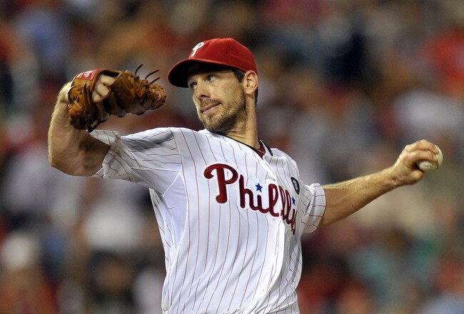 PHILADELPHIA, PA - JUNE 28: Starting pitcher Cliff Lee #33 of the Philadelphia Phillies delivers a pitch in the top of the ninth inning for his third consecutive shutout during the game against the Boston Red Sox at Citizens Bank Park on June 28, 2011 in Philadelphia, Pennsylvania. The Phillies won 5-0. (Photo by Drew Hallowell/Getty Images)