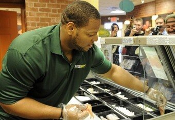  ... Due to NFL Lockout, Takes Part-Time Job at Subway | Bleacher Report