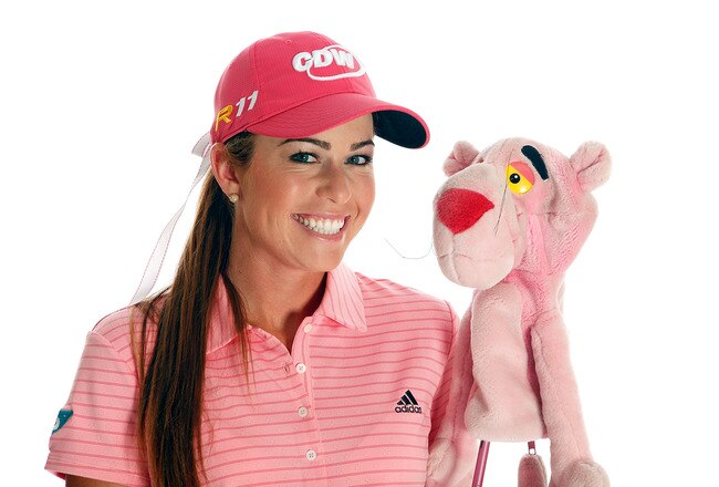 CITY OF INDUSTRY, CA - MARCH 23:  Paula Creamer poses for a portrait on March 23, 2011 at the Industry Hills Golf Club in the City of Industry, California.  (Photo by Jonathan Ferrey/Getty Images)
