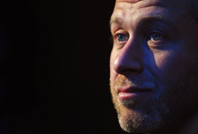 ZURICH, SWITZERLAND - DECEMBER 02:  Roman Abramovich sits amongst the Russian Bid Team after winning the bid to host the 2018  Tournament duirng the FIFA World Cup 2018 & 2022 Host Countries Announcement at the Messe Conference Centre on December 2, 2010 in Zurich, Switzerland.  (Photo by Laurence Griffiths/Getty Images)