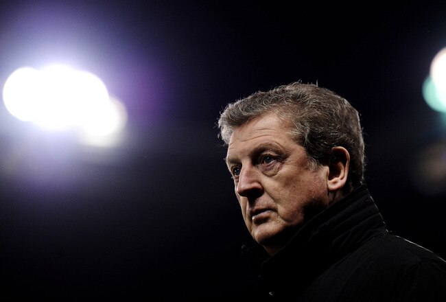 STOKE ON TRENT, ENGLAND - FEBRUARY 28:  West Bromwich Albion Manager Roy Hodgson looks on prior to the Barclays Premier League match between Stoke City and West Bromwich Albion at The Britannia Stadium on February 28, 2011 in Stoke on Trent, England.  (Photo by Laurence Griffiths/Getty Images)