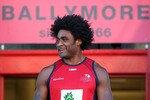 BRISBANE, AUSTRALIA - JULY 04:  Radike Samo during a Queensland Reds Super Rugby training session at Ballymore Stadium on July 4, 2011 in Brisbane, Australia.  (Photo by Chris Hyde/Getty Images)