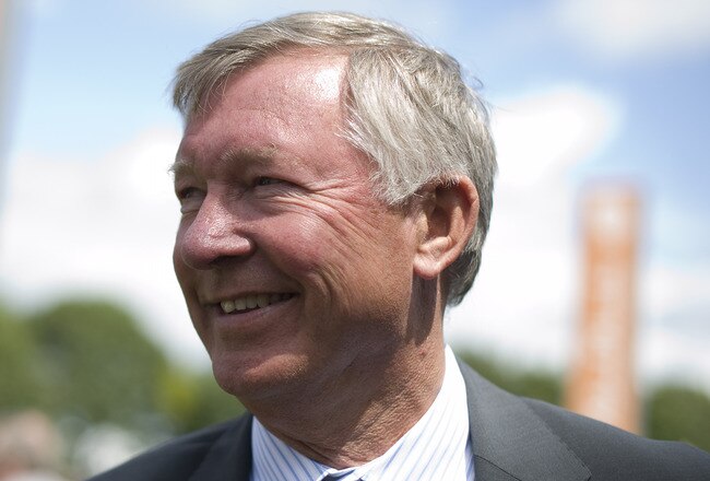 NEWMARKET, ENGLAND - JULY 08:  Sir Alex Ferguson at Newmarket racecourse on July 08, 2011 in Newmarket, England. (Photo by Alan Crowhurst/ Getty Images)