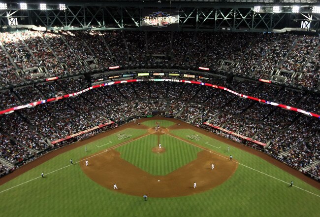PHOENIX, AZ - JULY 12:  A general view of the 82nd MLB All-Star Game at Chase Field on July 12, 2011 in Phoenix, Arizona.  (Photo by Christian Petersen/Getty Images)