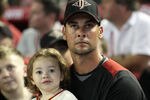 PHOENIX, AZ - JULY 11:  National League All-Star Ryan Vogelsong #32 of the San Francisco Giants looks on during the 2011 State Farm Home Run Derby at Chase Field on July 11, 2011 in Phoenix, Arizona.  (Photo by Christian Petersen/Getty Images)