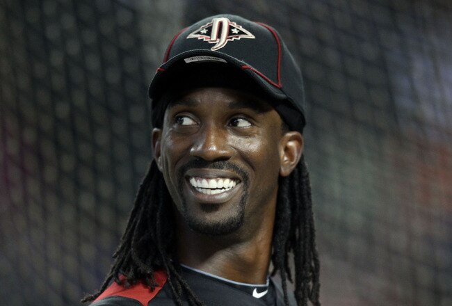 PHOENIX, AZ - JULY 11:  National League All-Star Andrew McCutchen #22 of the Pittsburgh Pirates looks on during the Gatorade All-Star Workout Day at Chase Field on July 11, 2011 in Phoenix, Arizona.  (Photo by Christian Petersen/Getty Images)