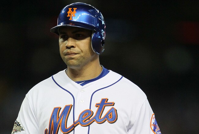 PHOENIX, AZ - JULY 12:  National League All-Star Carlos Beltran #15 of the New York Mets stands on the field during the 82nd MLB All-Star Game at Chase Field on July 12, 2011 in Phoenix, Arizona.  (Photo by Jeff Gross/Getty Images)