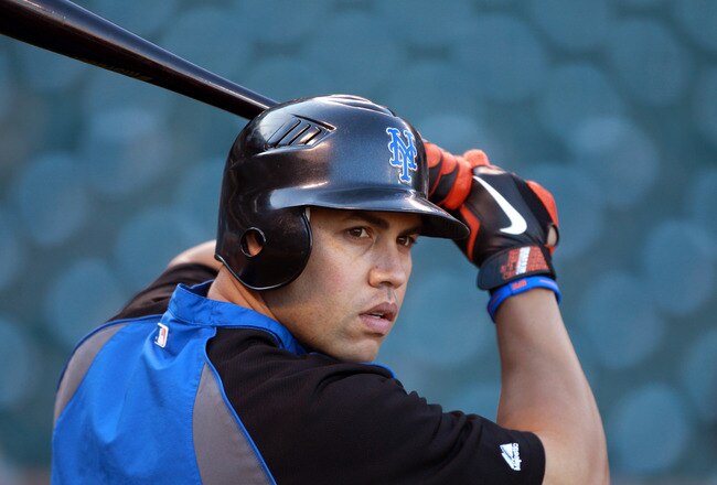 SAN FRANCISCO, CA - JULY 08:  Carlos Beltran #15 of the New York Mets takes batting practice before their game against the San Francisco Giants at AT&T Park on July 8, 2011 in San Francisco, California.  (Photo by Ezra Shaw/Getty Images)