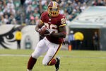 PHILADELPHIA - OCTOBER 03:  Clinton Portis #26 of the Washington Redskins runs the ball against the Philadelphia Eagles on October 3, 2010 at Lincoln Financial Field in Philadelphia, Pennsylvania.  (Photo by Jim McIsaac/Getty Images)