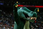 COLUMBUS, OH - MARCH 21:  The UAB Blazers mascot during a second round game of the NCAA Division I Men's Basketball Tournament at Nationwide Arena on March 21, 2004 in Columbus, Ohio. UAB defeated Kentucky 76-75. (Photo by Doug Pensinger/Getty Images)