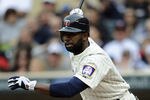 MINNEAPOLIS, MN - MAY 29: Denard Span #2 of the Minnesota Twins hits a double against the Los Angeles Angels of Anaheim during the first inning of their game on May 29, 2011 at Target Field in Minneapolis, Minnesota. (Photo by Hannah Foslien/Getty Images)