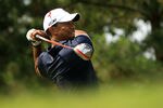 PONTE VEDRA BEACH, FL - MAY 12:  Tiger Woods hits his tee shot on the ninth hole during the first round of THE PLAYERS Championship held at THE PLAYERS Stadium course at TPC Sawgrass on May 12, 2011 in Ponte Vedra Beach, Florida.  (Photo by Streeter Lecka/Getty Images)