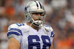 ARLINGTON, TX - SEPTEMBER 19:  Tackle Doug Free #68 of the Dallas Cowboys at Cowboys Stadium on September 19, 2010 in Arlington, Texas.  (Photo by Ronald Martinez/Getty Images)