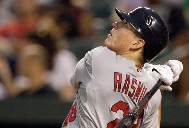 BALTIMORE, MD - JUNE 28:  Colby Rasmus #28 of the St. Louis Cardinals at the plate against the Baltimore Orioles at Oriole Park at Camden Yards on June 28, 2011 in Baltimore, Maryland.  (Photo by Rob Carr/Getty Images)