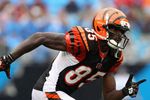 CHARLOTTE, NC - SEPTEMBER 26:  Chad Ochocinco #85 of the Cincinnati Bengals during their game against the Carolina Panthers at Bank of America Stadium on September 26, 2010 in Charlotte, North Carolina.  (Photo by Streeter Lecka/Getty Images)