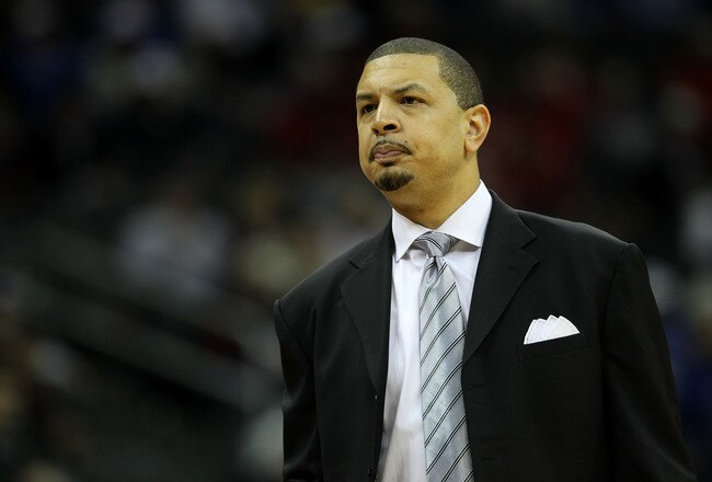 KANSAS CITY, MO - MARCH 09:  Head coach Jeff Capel of the Oklahoma Sooners looks on during their game against the Baylor Bears in the first round of the 2011 Phillips 66 Big 12 Men's Basketball Tournament at Sprint Center on March 9, 2011 in Kansas City, Missouri.  (Photo by Jamie Squire/Getty Images)