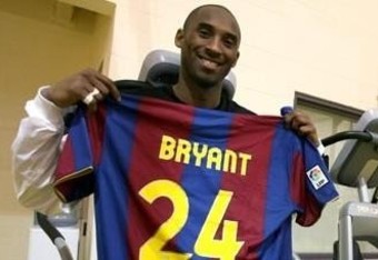 kobe bryant soccer shirt