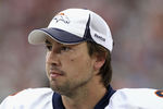 GLENDALE, AZ - DECEMBER 12: Quarterback Kyle Orton #8 of the Denver Broncos stands on the sideline during the NFL game against the Arizona Cardinals at the University of Phoenix Stadium on December 12, 2010 in Glendale, Arizona. The Cardinals defeated the Broncos 43-13. (Photo by Christian Petersen/Getty Images)