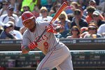 DETROIT, MI - JULY 30:  Erick Aybar #2 of the Los Angeles Angels of Anaheim tries to bunt the ball against the Detroit Tigers during a MLB game at Comerica Park on July 30, 2011 in Detroit, Michigan.  (Photo by Dave Reginek/Getty Images)