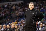 TAMPA, FL - MARCH 17:  Head coach Bob Huggins of the West Virginia Mountaineers looks on against the Clemson Tigers during the second round of the 2011 NCAA men's basketball tournament at St. Pete Times Forum on March 17, 2011 in Tampa, Florida. West Virginia won 84-76.  (Photo by Mike Ehrmann/Getty Images)