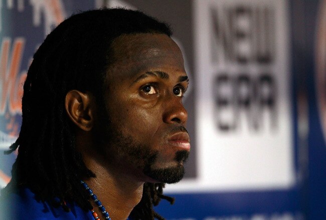 NEW YORK, NY - AUGUST 05:  Jose Reyes #7 of the New York Mets looks on from the dugout during the game against the Atlanta Braves at Citi Field on August 5, 2011 in the Flushing neighborhood of the Queens borough of New York City.  (Photo by Chris Trotman/Getty Images)