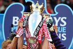 MANCHESTER, ENGLAND - MAY 22:  Captain Nemanja Vidic of Manchester United lifts the Premier League trophy after the Barclays Premier League match between Manchester United and Blackpool at Old Trafford on May 22, 2011 in Manchester, England. Manchester United celebrate a record 19th league championship.  (Photo by Shaun Botterill/Getty Images)