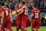 ARNHEM, NETHERLANDS - JULY 26:  Marc Janko (C) of FC Twente celebrates with his team mates after scoring during the Champions League third qualifying round between FC Twente and FC Vaslui at Gelredome on July 26, 2011 in Arnhem, Netherlands.  (Photo by Valerio Pennicino/Getty Images)