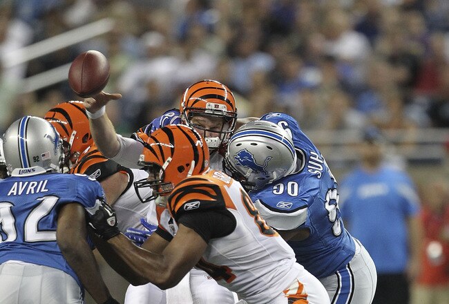 Ndamukong Suh illegal hit Andy Dalton