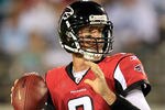 JACKSONVILLE, FL - AUGUST 19:  Quarterback Matt Ryan  #2 of the Atlanta Falcons attempts a pass during a game against the Jacksonville Jaguars at EverBank Field on August 19, 2011 in Jacksonville, Florida.  (Photo by Sam Greenwood/Getty Images)