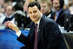 ANAHEIM, CA - MARCH 24:  Head coach Sean Miller of the Arizona Wildcats gestures from the sidelines against the Duke Blue Devils during the west regional semifinal of the 2011 NCAA men's basketball tournament at the Honda Center on March 24, 2011 in Anaheim, California.  (Photo by Kevork Djansezian/Getty Images)