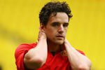 MOSCOW - MAY 20:  Owen Hargreaves looks on during the Manchester United training session ahead of the Champions League Final at the Luzhniki Stadium on May 20, 2008 in Moscow, Russia. The Champions League Final will take place in Moscow on May 21, 2008.  (Photo by Alex Livesey/Getty Images)