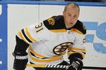 SUNRISE, FL - DECEMBER 27: Marc Savard #91 of the Boston Bruins warms up prior to the game against the Florida Panthers  on December 27, 2010 at the BankAtlantic Center in Sunrise, Florida. The Bruins defeated the Panthers 3-2 in a shoot-out. (Photo by Joel Auerbach/Getty Images)