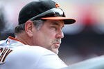 CINCINNATI, OH - JULY 31:  Bruce Bochy the manager of the San Francisco Giants watches action during the game against the Cincinnati Reds at Great American Ball Park on July 31, 2011 in Cincinnati, Ohio.  (Photo by Andy Lyons/Getty Images)