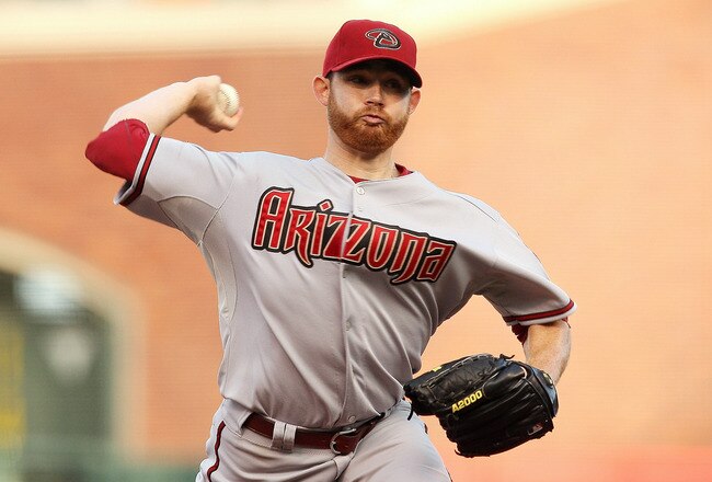 SAN FRANCISCO, CA - SEPTEMBER 03: Ian Kennedy #31 of the Arizona Diamondbacks pitches during a game against the San Francisco Giants at AT&T Park on September 3, 2011 in San Francisco, California.  (Photo by Tony Medina/Getty Images)