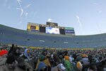 GREEN BAY, WI - FEBRUARY 08:  Fireworks are shot off over Lambeau Field following the Packers victory ceremony on February 8, 2011 in Green Bay, Wisconsin.  (Photo by Matt Ludtke/Getty Images)