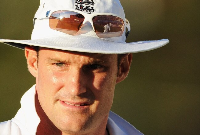 LONDON, ENGLAND - AUGUST 20:  Andrew Strauss of England applauds his team as they walk off at the end of play during day three of the 4th npower Test Match between England and India at The Kia Oval on August 20, 2011 in London, England.  (Photo by Gareth Copley/Getty Images)