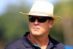 JACKSONVILLE, FL - JULY 28:  Coach Jack Del Rio watches the action during training camp at Florida Blue Health and Wellness practice fields on July 28, 2011 in Jacksonville, Florida.  (Photo by Sam Greenwood/Getty Images)