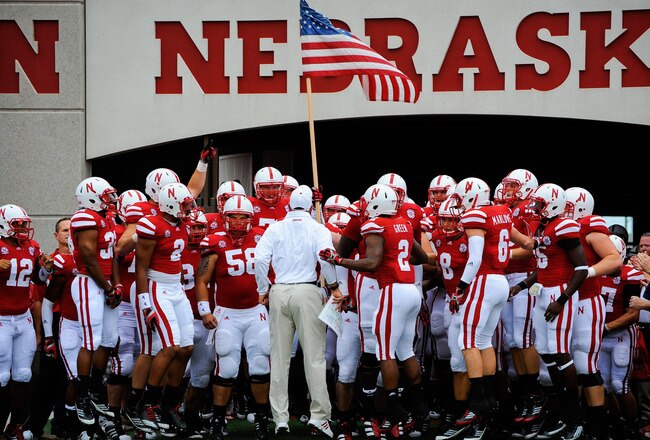 If you date a Nebraska boy, you'll have to love the Cornhuskers. Oy.
