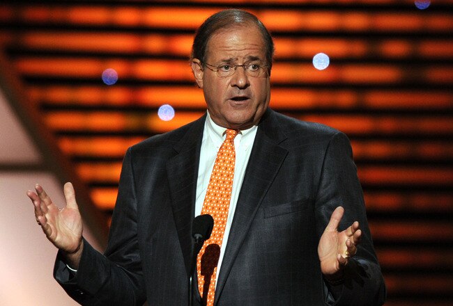 LOS ANGELES, CA - JULY 13:  ESPN personality Chris Berman speaks onstage during The 2011 ESPY Awards at Nokia Theatre L.A. Live on July 13, 2011 in Los Angeles, California.  (Photo by Kevin Winter/Getty Images)